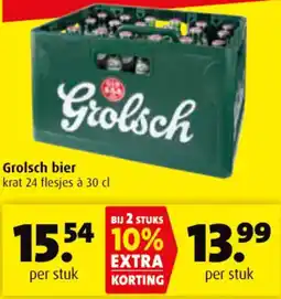 Boni Grolsch bier aanbieding