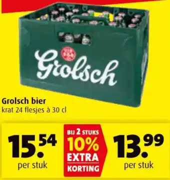Boni Grolsch bier aanbieding
