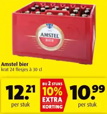 Boni Amstel bier aanbieding