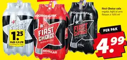 Boni First Choice cola aanbieding