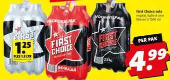 Boni First Choice cola aanbieding