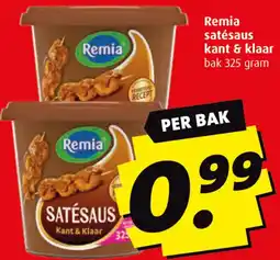 Boni Remia satésaus kant & klaar aanbieding