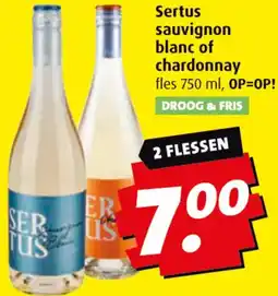 Boni Sertus sauvignon blanc of chardonnay aanbieding