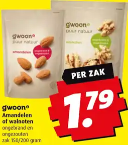 Boni Gwoon Amandelen of walnoten aanbieding