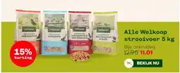 Welkoop Alle Welkoop strooivoer 5 kg aanbieding