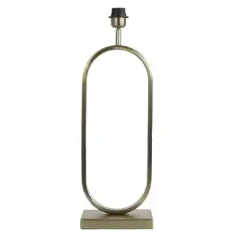 Trendhopper Lampvoet 20x13x55 cm JAMIRI licht goud aanbieding