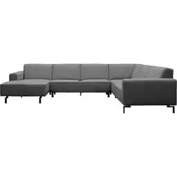 Trendhopper U-bank Vik Nero Grey rechts aanbieding