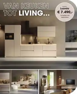 Superkeukens keuken Luanda aanbieding