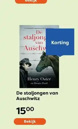 The Read Shop De staljongen van Auschwitz aanbieding