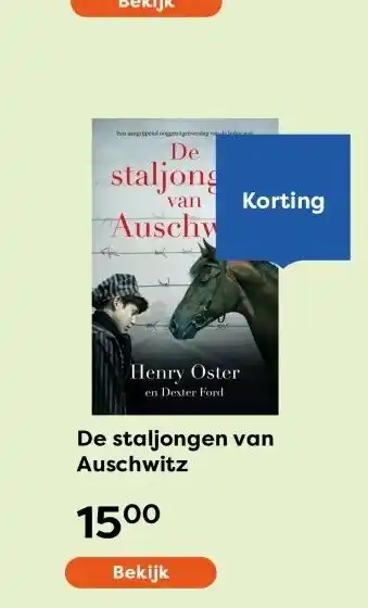 The Read Shop De staljongen van Auschwitz aanbieding