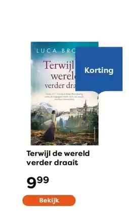 The Read Shop Terwijl de wereld verder draait aanbieding