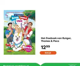 The Read Shop Het Doeboek van Rutger, Thomas & Paco aanbieding