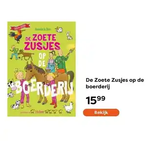 The Read Shop De Zoete Zusjes op de boerderij aanbieding