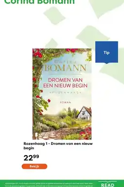 The Read Shop Rozenhaag 1 - Dromen van een nieuw begin aanbieding