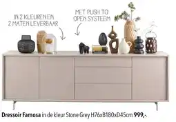 Pronto wonen Dressoir Famosa aanbieding