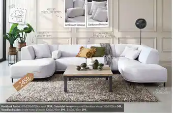 Pronto wonen Hoekbank Pantini aanbieding