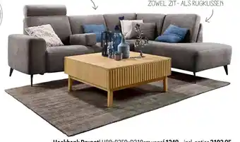 Pronto wonen Hoekbank Davanti aanbieding
