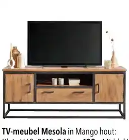 Pronto wonen TV-meubel Mesola aanbieding