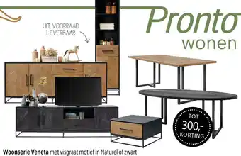 Pronto wonen Woonserie Veneta aanbieding