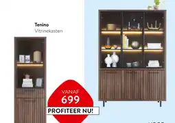 Profijt Meubel Tenino Vitrinekasten aanbieding