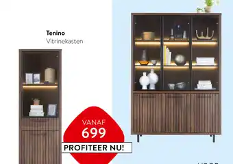 Profijt Meubel Tenino Vitrinekasten aanbieding