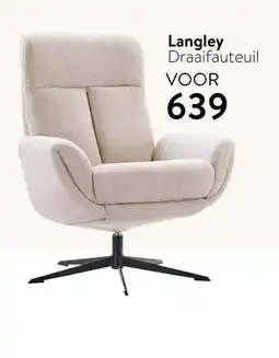 Profijt Meubel Langley Draaifauteuil aanbieding