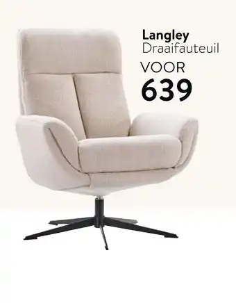 Profijt Meubel Langley Draaifauteuil aanbieding