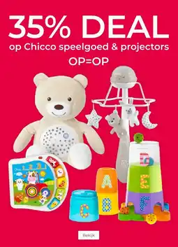 Prenatal op Chicco speelgoed & projectors OP=OP aanbieding