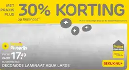 Praxis Decomode laminaat aqua large aanbieding