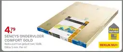 Praxis Sencys ondervloer comfort gold aanbieding