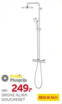 Praxis Grohe alira doucheset aanbieding