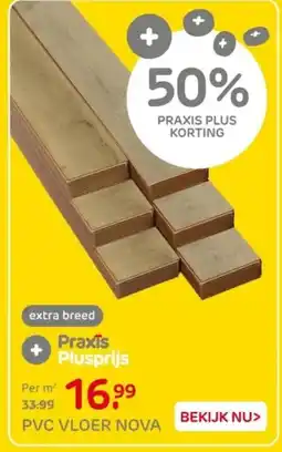 Praxis Pvc vloer nova aanbieding