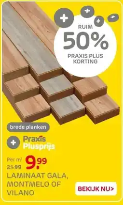 Praxis Laminaat gala, montmelo of vilano aanbieding
