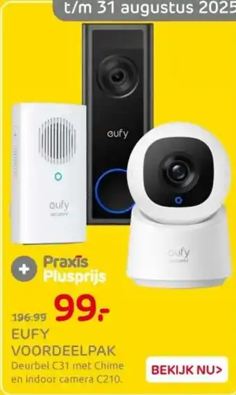 Praxis Eufy voordeelpak aanbieding