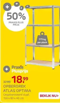 Praxis Opbergrek atlas optima aanbieding