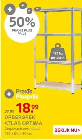 Praxis Opbergrek atlas optima aanbieding