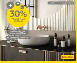 Praxis Maestro Latt lattenwand Novo aanbieding