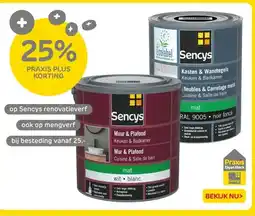 Praxis Sencys renovatieverf aanbieding