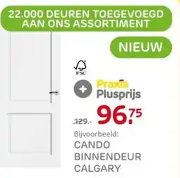 Praxis Cando binnendeur calgary aanbieding