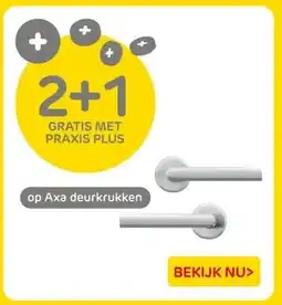 Praxis Axa deurkrukken aanbieding