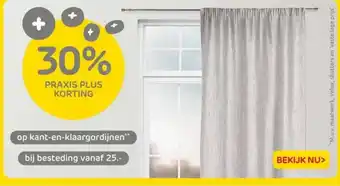 Praxis kant en klaargordijnen aanbieding