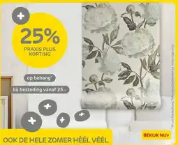 Praxis behang aanbieding