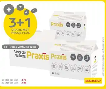 Praxis Praxis verhuisdozen aanbieding