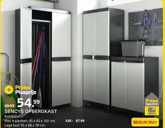 Praxis Sencys opbergkast aanbieding