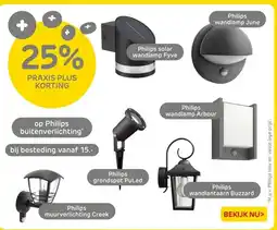 Praxis Philips buitenverlichting aanbieding