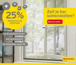 Praxis Bruynzeel horren aanbieding