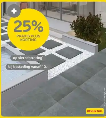 Praxis sierbestrating aanbieding