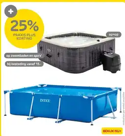 Praxis zwembaden en spa's aanbieding