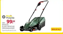 Praxis Bosch elektrische grasmaaier aanbieding