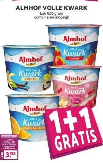 MCD Supermarkt ALMHOF VOLLE KWARK aanbieding